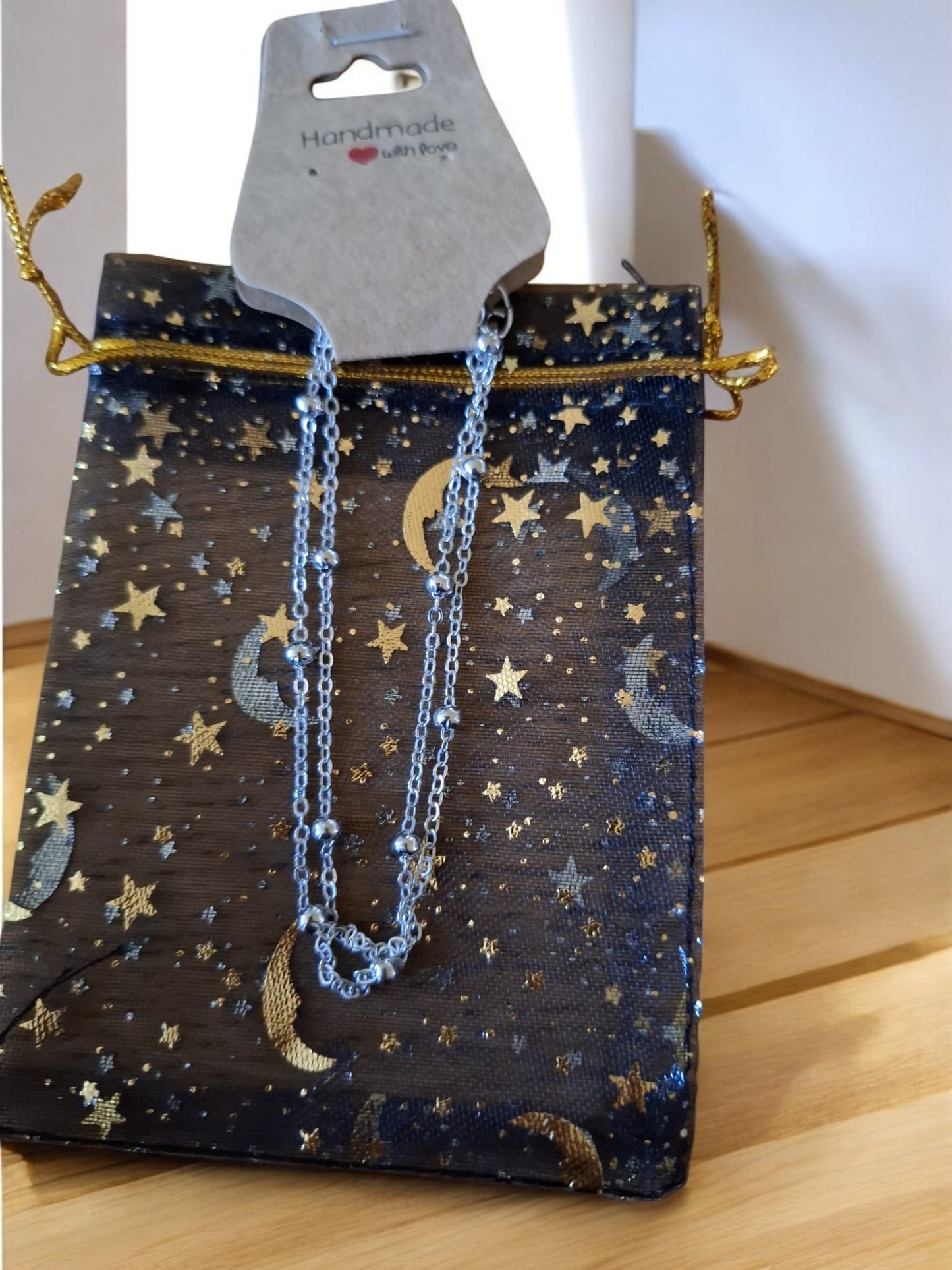 ✨ Dubbele Zilver Armband – Modern & Minimalistisch