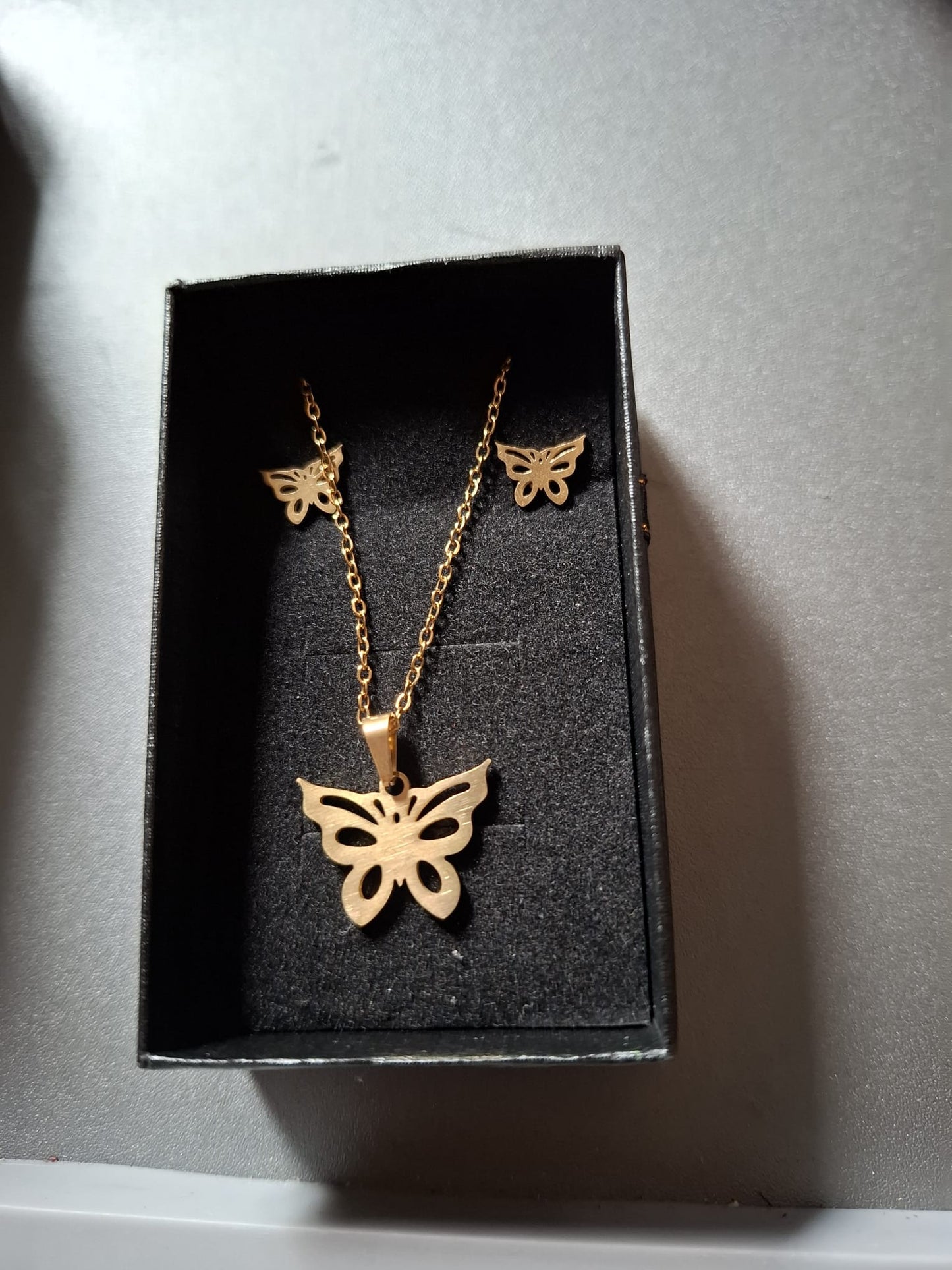π¦ Vlinderliefde β Kinder Ketting & Oorbellen Set β¨πΈ