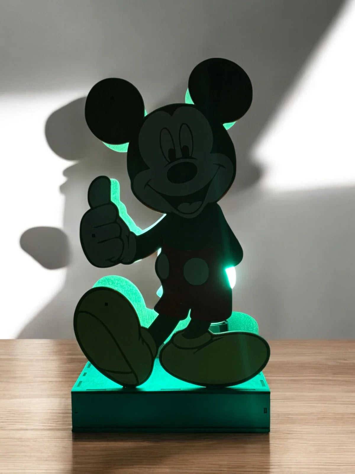 Houten Nachtlamp β Mickey Mouse