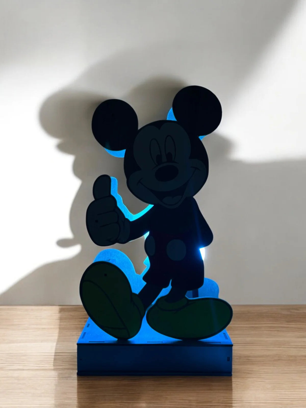 Houten Nachtlamp β Mickey Mouse