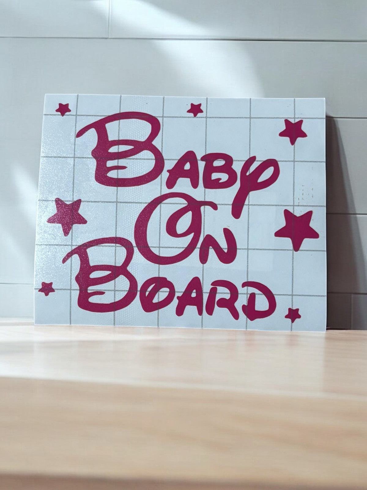 ๐ Baby On Board โ Ster van de Weg! ๐๐ซ