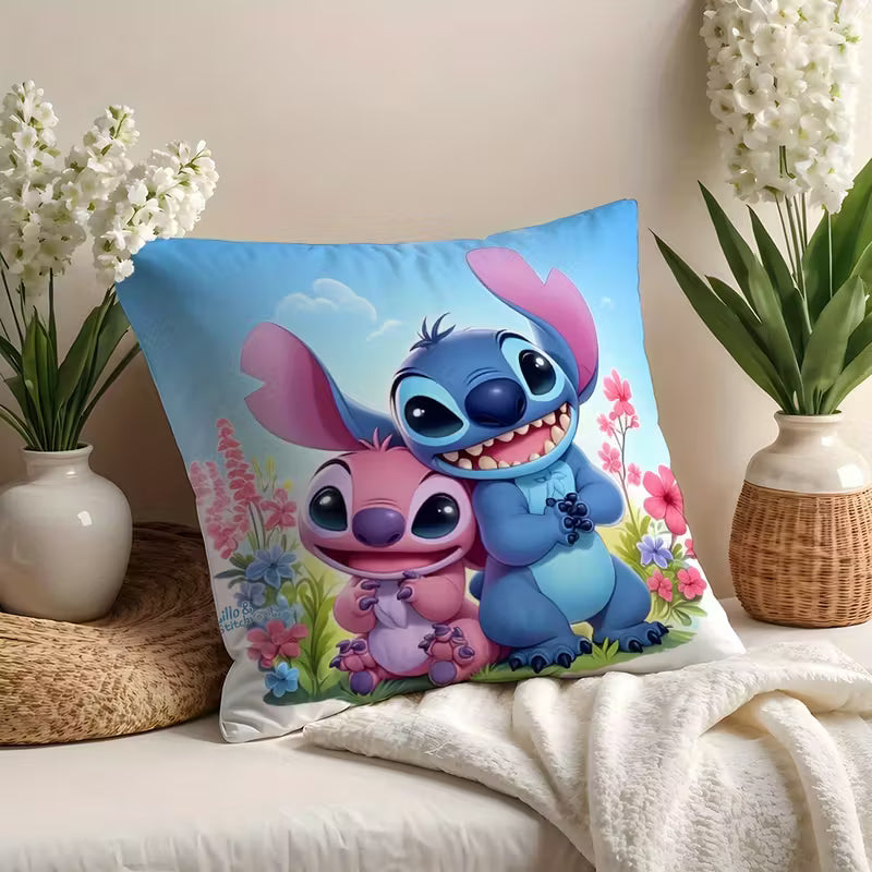 β¨ Kussensloop Happy stitch β 40Γ40 cm π