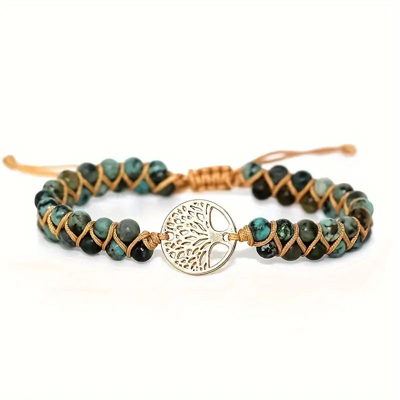 🌳 Levensboom Armband – Aarding, Groei & Bescherming