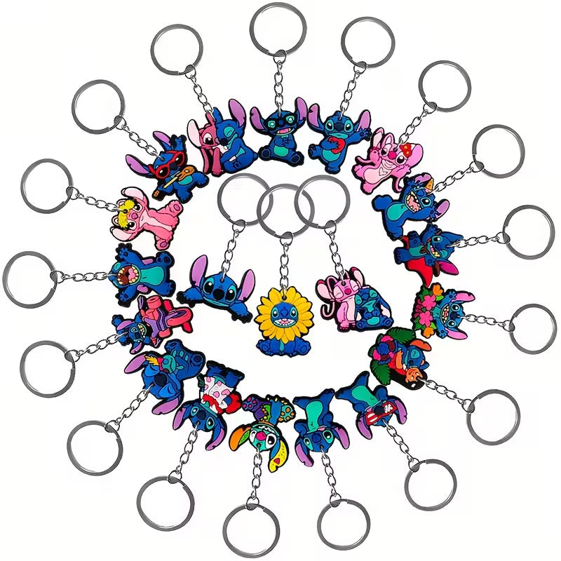 β¨ Sleutelhanger β vrolijke blauwe stitch π