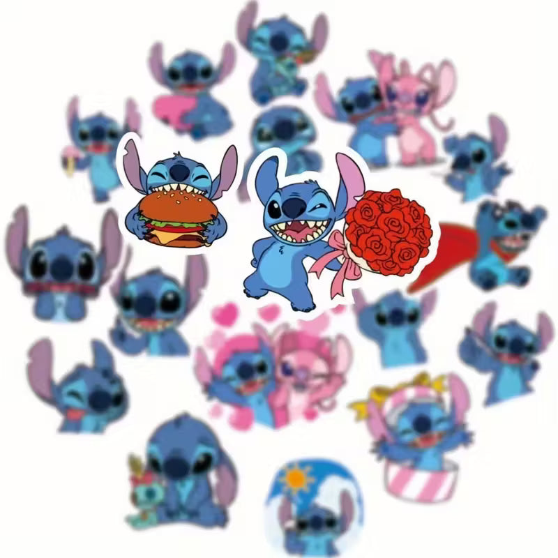 Stitch Stickers – set van 10 stuks ✨