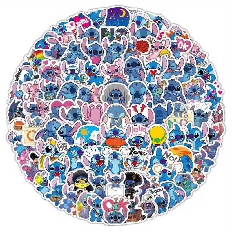 Stitch Stickers – set van 10 stuks ✨