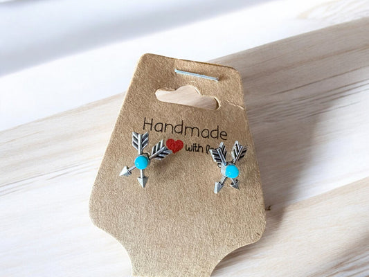 🏹 Arrow Vibes Oorringen – Voor de avonturier met stijl 💙✨