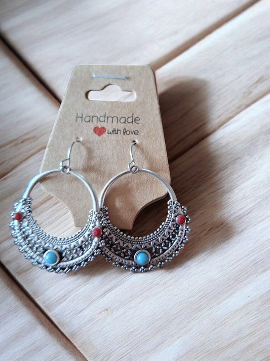 🌺 Boho Hoop Oorringen – Zonnig, speels & vol karakter ✨