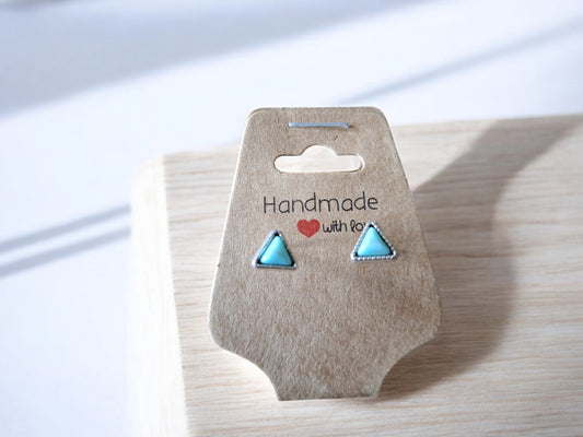 🔺 Triangle Pop Oorringen – Speels, stijlvol & een tikje edgy 💙✨