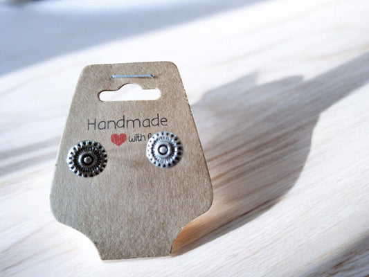 🌻 Retro Bloom Oorringen – Zonnig, stoer & handmade ☀️✨