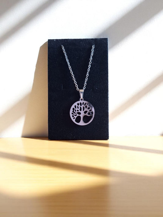 🌳 Kinderketting met Levensboom – Groei & Geluk voor Kids