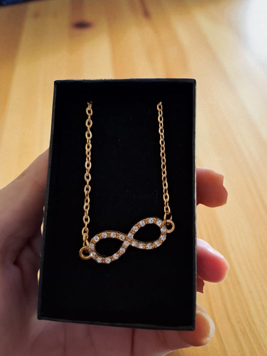 ♾️ Oneindige Glimlach Ketting – Voor eindeloze liefde & glitters! ✨