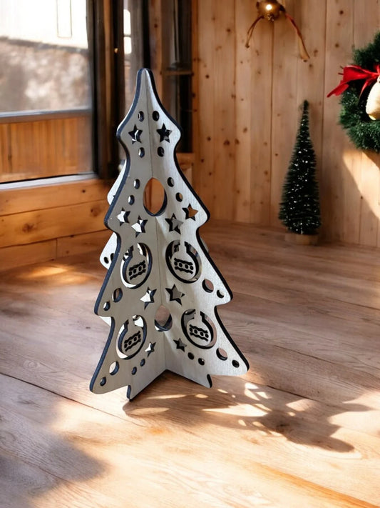 Houten kerstboom – 2-delig design