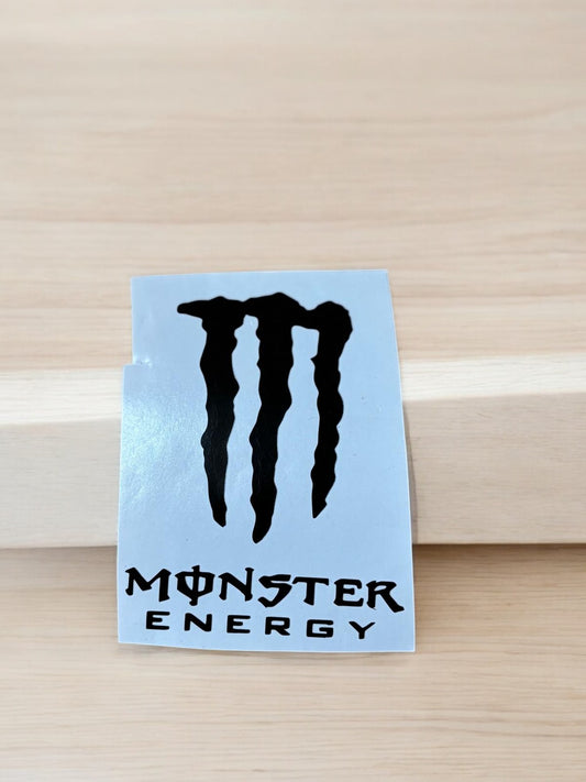 Monster Energy Logo Sticker – Stoere Energie voor op je Ride ⚡️🏍️