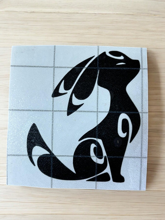 🌙 Umbreon Sticker – Mysterieuze magie in stickerformaat!