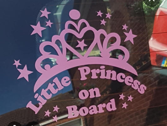 🎀 Little Princess on Board