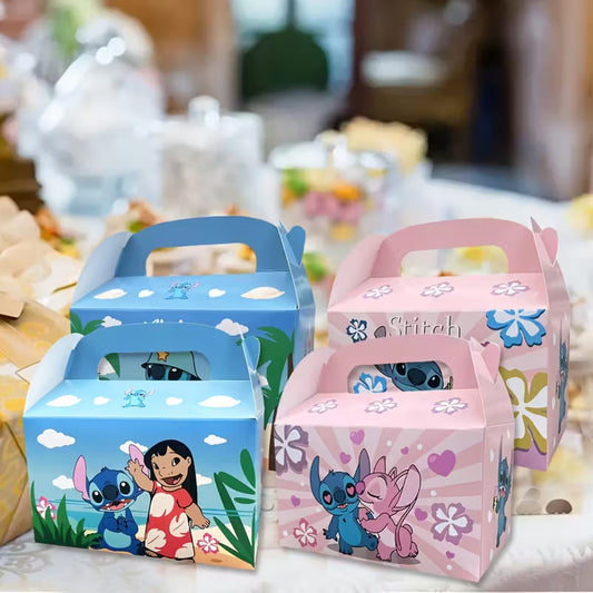 ✨ Cadeau doosje  met een vrolijke stitch
