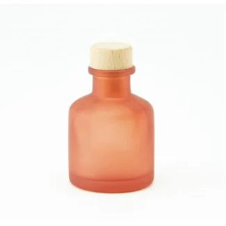 Geurflesje Frosted Terracotta - Houten Dop