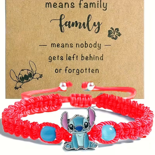 ✨ Gevlochten Armbandje stitch Rood❤️
