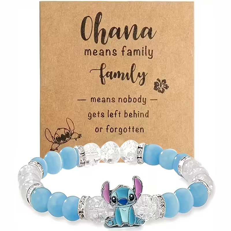 ✨ Kralenarmband stitch Blauwe vriend 💙