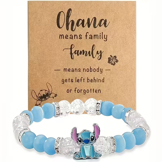 ✨ Kralenarmband stitch Blauwe vriend 💙