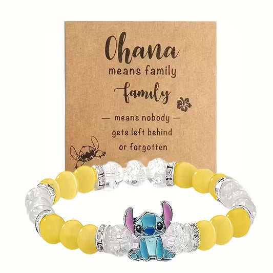 ✨ Kralenarmband stitch Geel💛