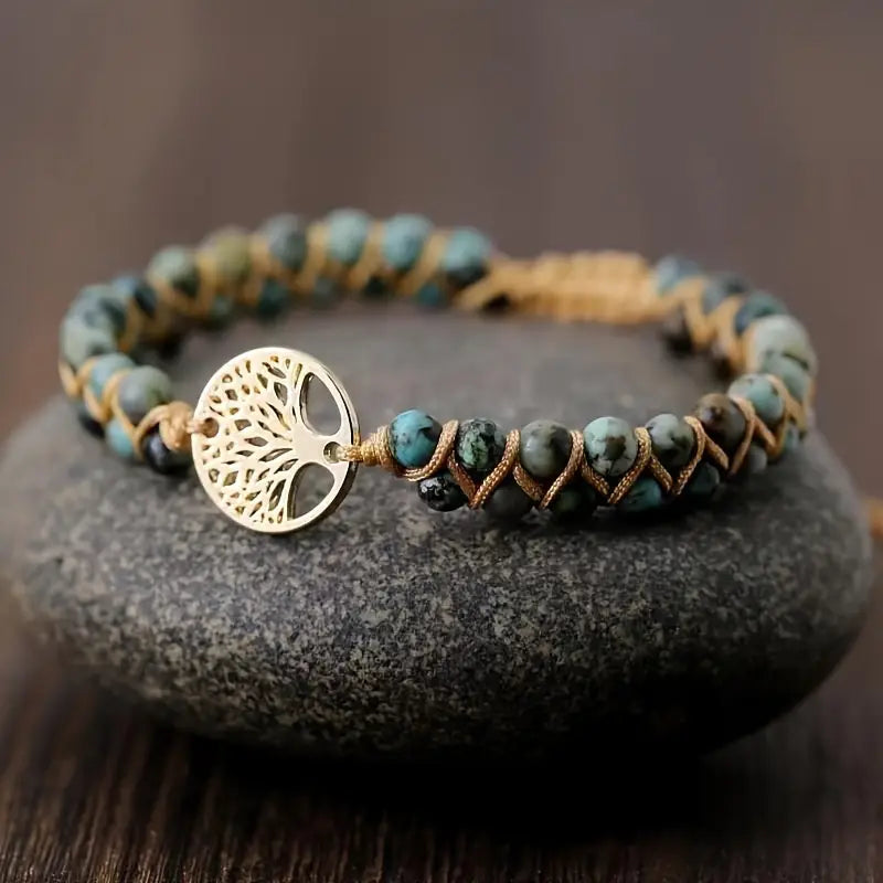 🌳 Levensboom Armband – Aarding, Groei & Bescherming