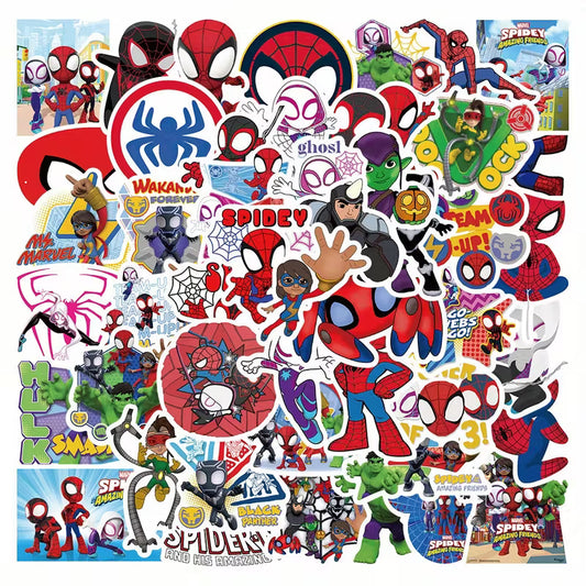 ✨ Cartoon Stickers – vrolijke set 10st🎨
